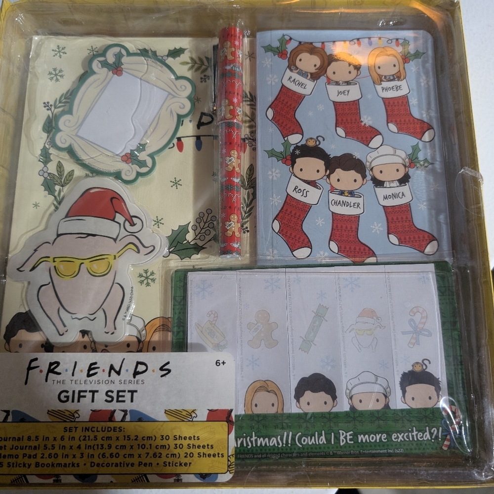 FRIENDS Gift Set with Yellow and Black Accents